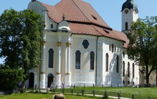 Wieskirche in Bayern - ein beliebter Wallfahrtsort.