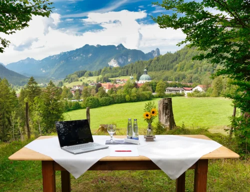 Tagung in den Alpen